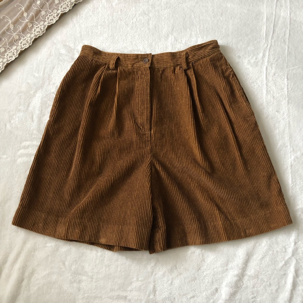 Tan Corduroy Shorts | Abercrombie & Fitch